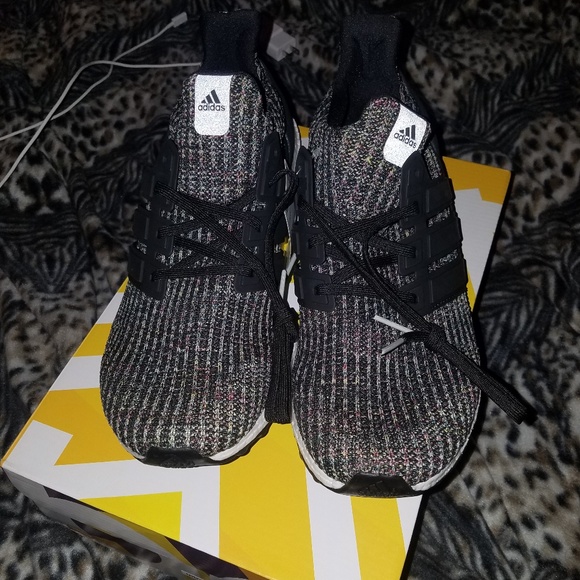 core black carbon ash silver ultra boost